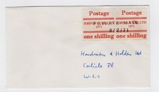 GREAT BRITAIN 1971 POSTAL