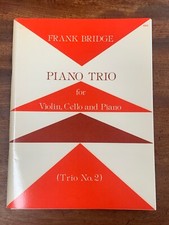 Frank bridge klaviertrio 2 - klaviertrio, nr.2