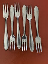 6 Kuchengabel Gabel DDR