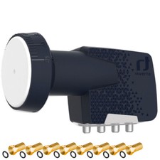 Inverto Black Premium DIGITAL Quad LNB für HD+ HDTV 3D Wetterschutz 4K 