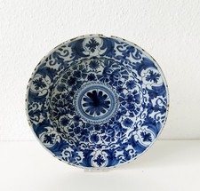 Antiker Teller Delft Fayence 18. Jahrhundert Ø 30 cm