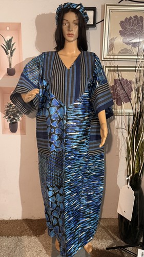 Afrikanisches kleid mit asooke - kleid,