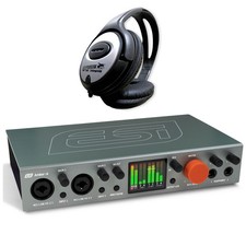 ESI Amber i4 4x4-Kanal USB Audio-Interface mit keepdrum Kopfhörer