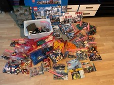 Große LEGO Sammlung,  Star Wars & Polizeiwache + Kartons & Bauanleitungen  