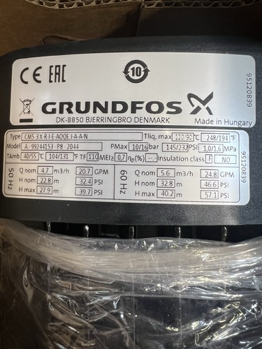 Grundfos kreiselpumpe cm5 - grundfos, cm5-3