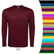 SOL´S T-Shirt Monarch Long Sleeve | Langarm T-Shirt Herren S - 5XL