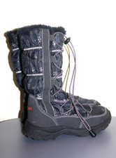 Mädchen Winterstiefel von Slam-Tex gefüttert, Gr. 32 in dunkelblau
