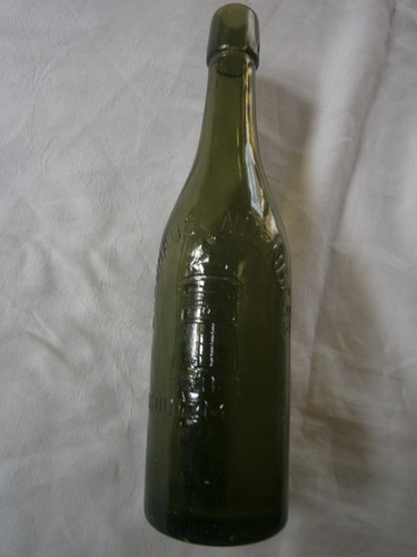 Alte präge flasche - , präge-flasche