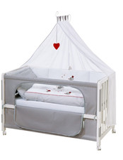 roba Babybeistellbett Gestell und Lattenrost gebraucht. 120x60cm.