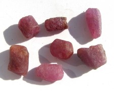 Rubin Kristalle, 38 Ct