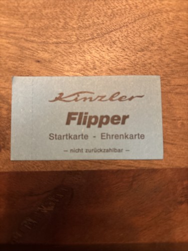 Fahrchip ehrenkarte flipper - fahrchip,