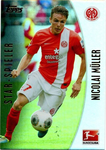 Nicolai mueller mainz topps - nicolai,