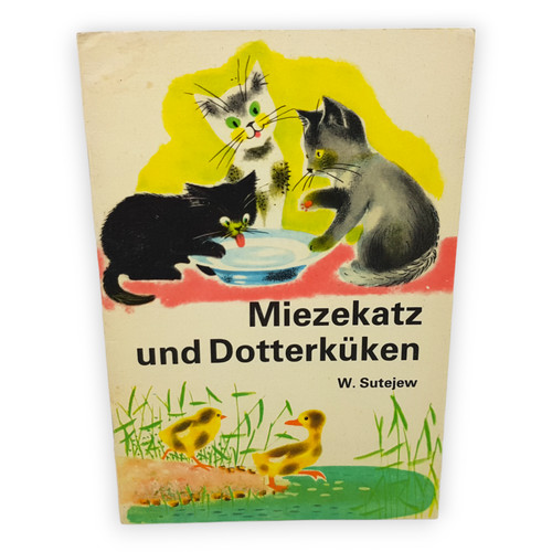 Miezekatz und dotterküken - miezekatz,