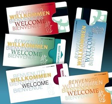 50 Hüllen für Zimmerkarten