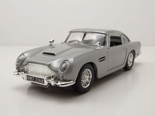 Aston Martin DB5 silber James Bond Modellauto 1:24 Motormax
