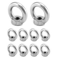 Ringmuttern M8 Edelstahl 10