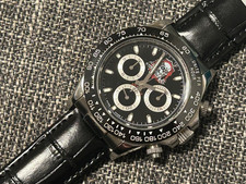 Kleinserie Chonograph L904 Edelstahl Saffirglas Asia 7750 Werk Automatik DEFEKT