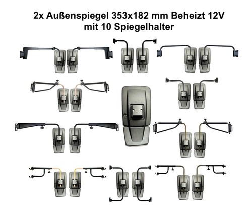 Außenspiegel beheizt 12v - außenspiegel,