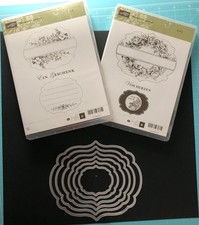 Stampin Up Stempelset „ Nostalgisch gerahmt " 1 Satz Stanzschablonen