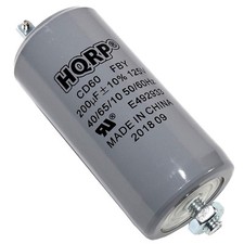 200uF 125V Kondensator AC Elektromotor Start HVAC Gebläse Kompressor Pumpe CD60