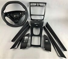 Mercedes AMG W203 C32 C55 Carbon Zierteile Lenkrad steering wheel interior trim