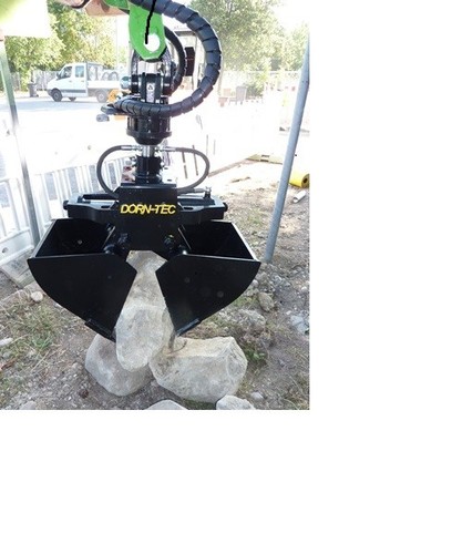 Schalengreifer mit rotator - schalengreifer,
