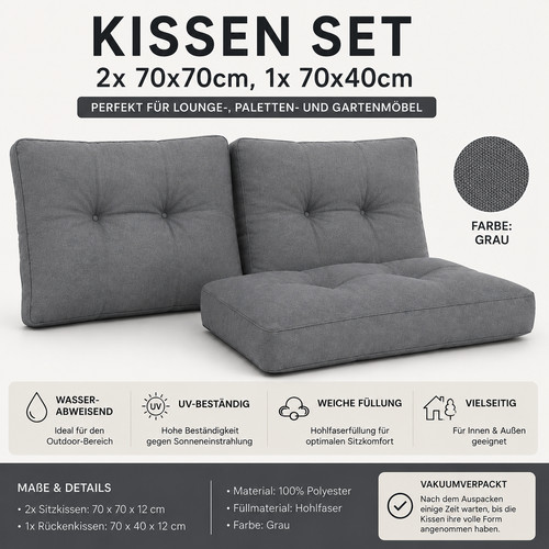 Loungekissen set - loungekissen,