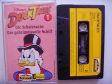 2 MC´s Kassetten Walt Disney, Ducktales Folge 1 + 2 Karussell, Disney-Club 90er
