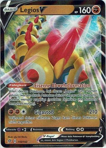 Pokemon karte swsh02 - pokemon, clash