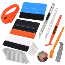 24x Folierung Werkzeuge Set mit Rakel Messer Klingen für Auto Folie Car Wrapping