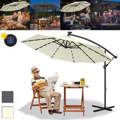 Led sonnenschirm - 3,5m,