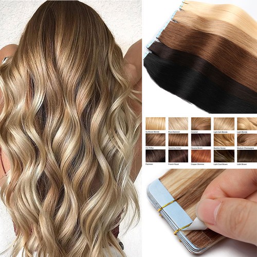 Tape remy extensions - remy,