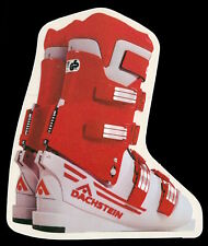 Werbe Aufkleber - Dachstein Skischuhe - 10x12cm - Vintage 80er 90er