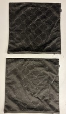 JOOP 2x Kissenhülle Grau Braun 45x45 Kissenbezug