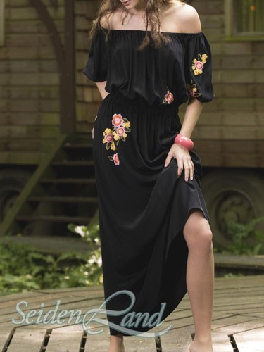 Seidenkleid eris georgette - eris,