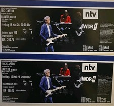 Eric Clapton live in Köln am Fr. 15.05.2026, 20:00 Uhr, Weihnachtsgeschenk