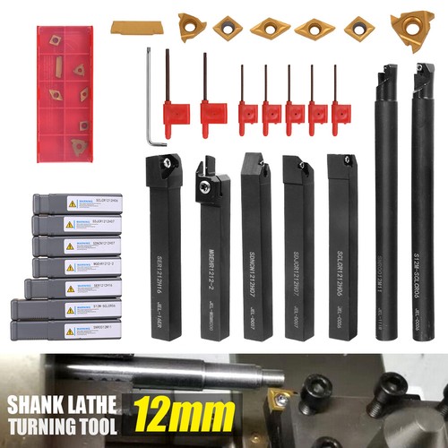7tlg drehmeißel set 12mm - 7tlg,