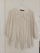 Romantische Seidenbluse von