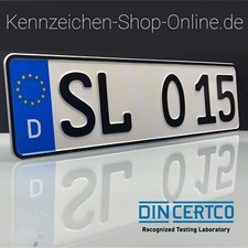 1  Kfz Kennzeichen  400x110