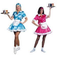 Kellnerin Damen Kostüm Kleid