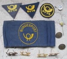 Konvolut DP Bundespost Deutsche Post Armbinde Abzeichen