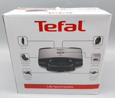 Tefal SM1552 UltraCompact Sandwichmaker Edelstahl/Schwarz 700W Toaster #KT9277X-