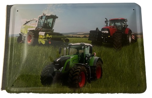 Claas fendt case blechschild - case,