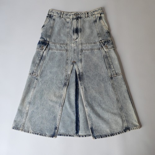 Langer jeansrock denim mm6 - jeansrock,