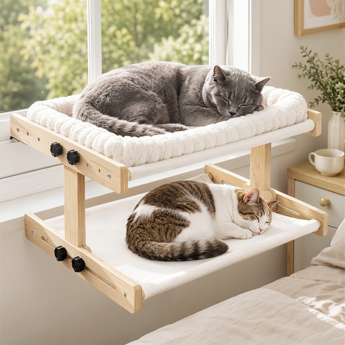 Katzen fensterliege - katzen,