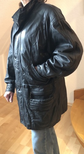 Ledermantel herren schwarz - ledermantel,
