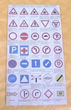 1 x SCHUCO Ingenico Verkehrszeichen aus Spiel und Wirklichkeit