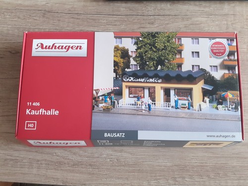 Auhagen 11406 kaufhalle ddr - h0,