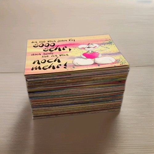 Diddl maus postkarten vintage - postkarten,