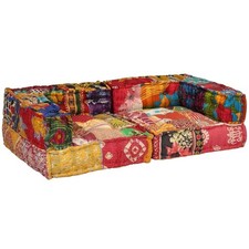 Hippie-Sofa, Patchwork-Couch
